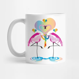 Gay Flamingos Mug